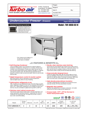 Spec Sheet