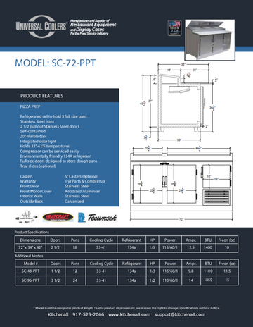 Spec Sheet