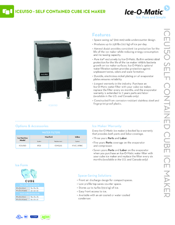 Spec Sheet