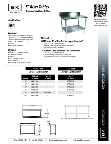 Spec Sheet