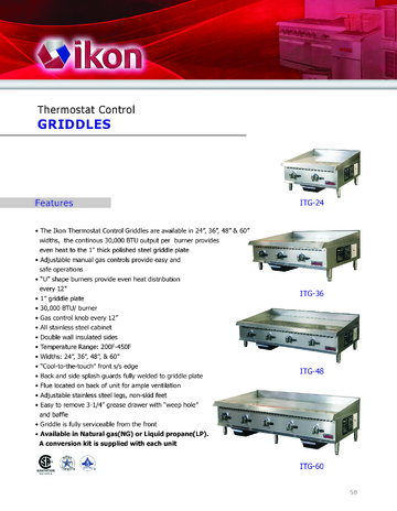 Spec Sheet