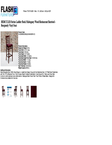 Spec Sheet