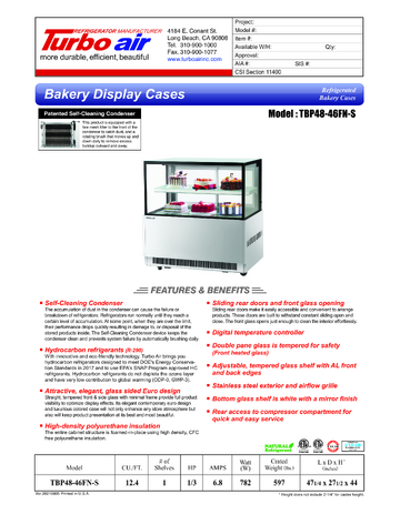 Spec Sheet