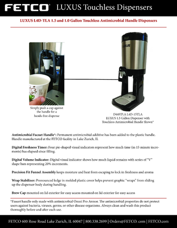 Spec Sheet