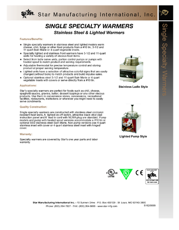 Spec Sheet