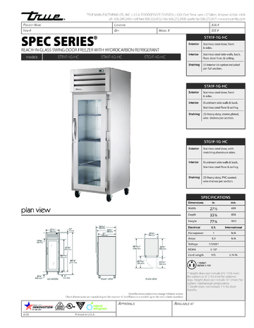 Spec Sheet