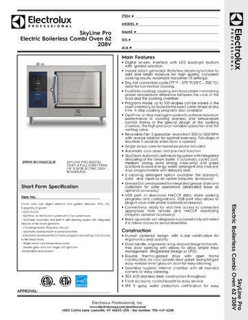 Spec Sheet