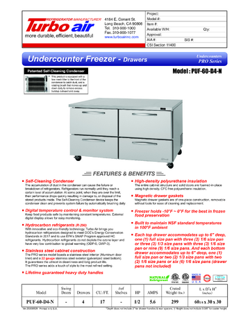 Spec Sheet