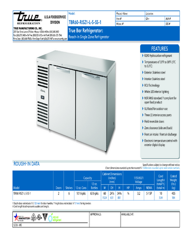 Spec Sheet