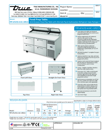 Spec Sheet