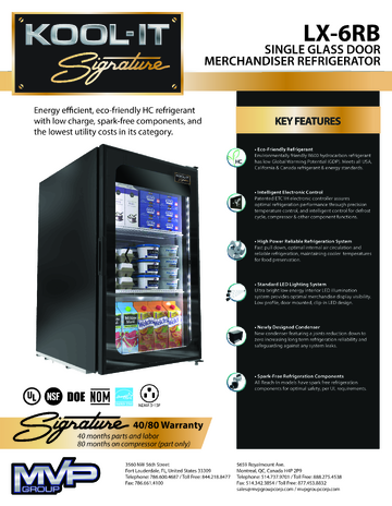 Spec Sheet