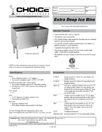 Spec Sheet