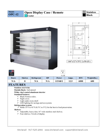 Spec Sheet