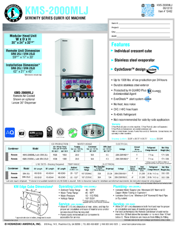 Spec Sheet