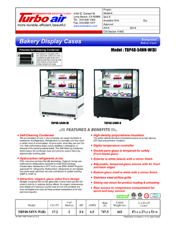 Spec Sheet