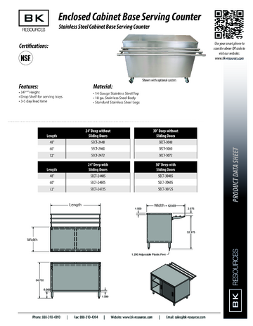 Spec Sheet