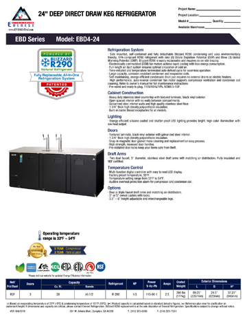 Spec Sheet