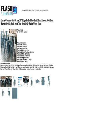 Spec Sheet