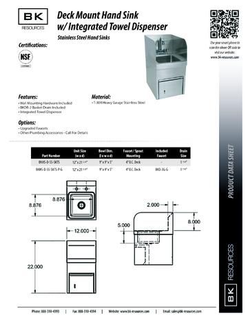 Spec Sheet