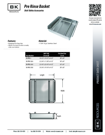 Spec Sheet