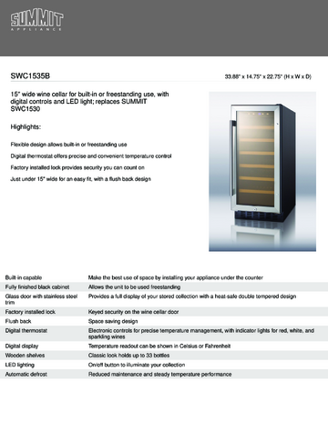 Spec Sheet