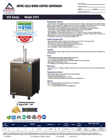 Spec Sheet