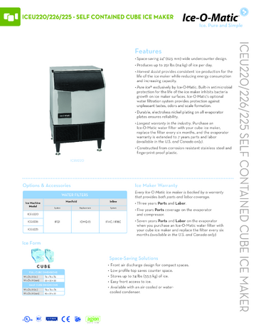 Spec Sheet