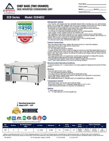 Spec Sheet