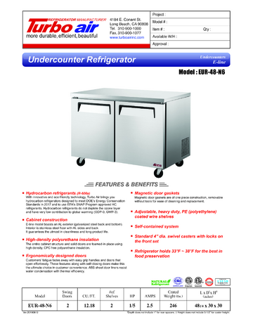 Spec Sheet