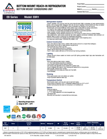Spec Sheet