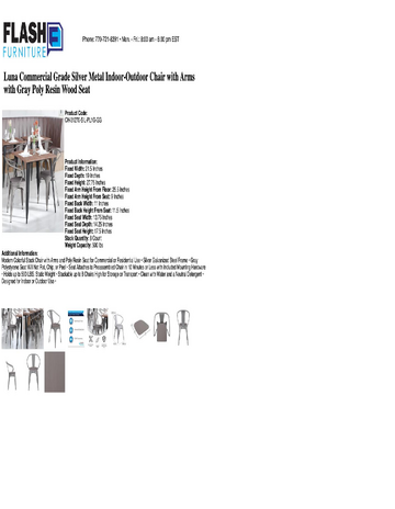 Spec Sheet