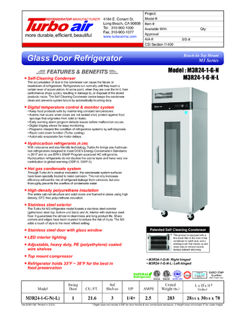 Spec Sheet