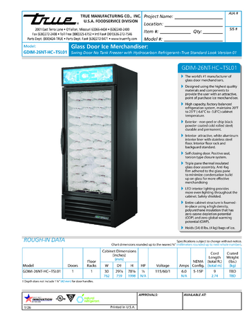 Spec Sheet