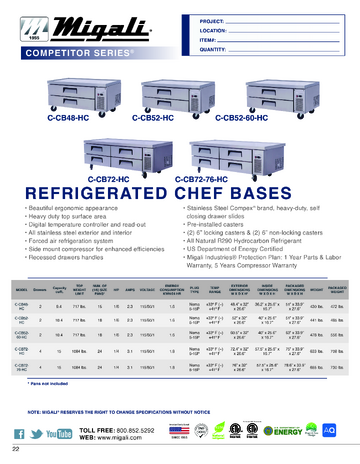 Spec Sheet