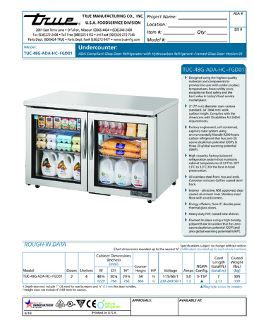 Spec Sheet