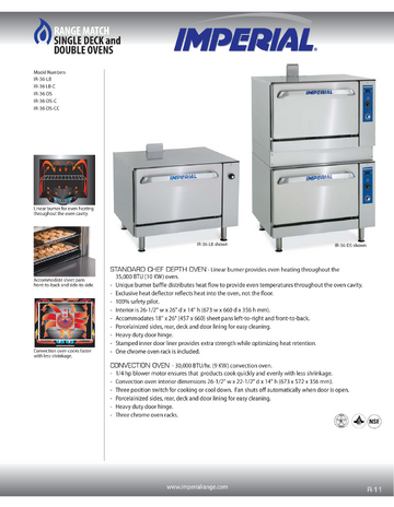 Spec Sheet