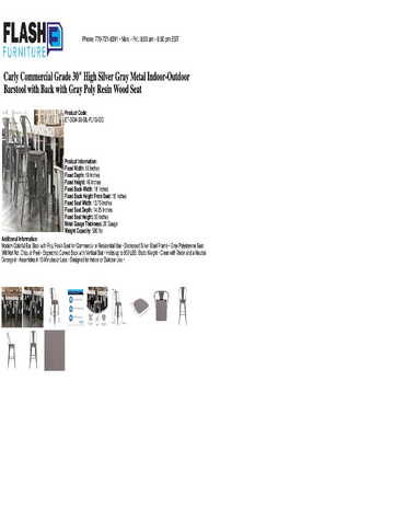 Spec Sheet