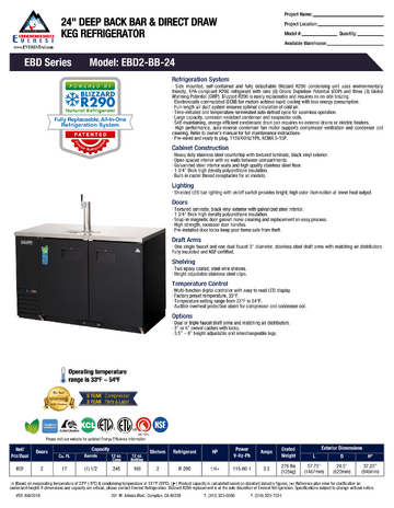 Spec Sheet