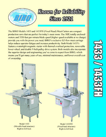 Spec Sheet