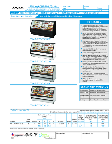 Spec Sheet