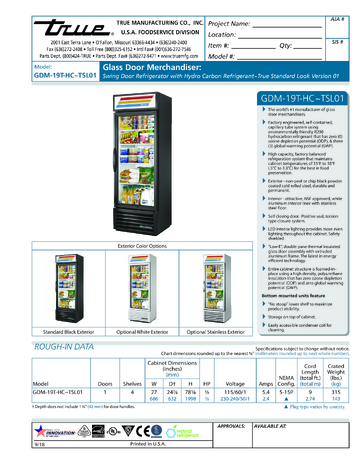 Spec Sheet
