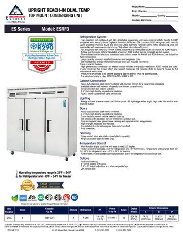 Spec Sheet