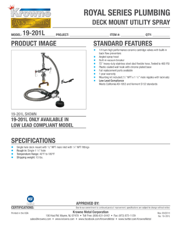 Spec Sheet