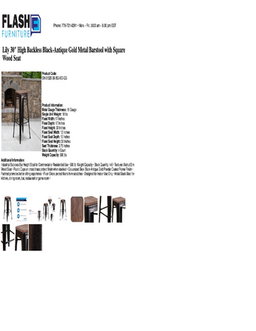 Spec Sheet