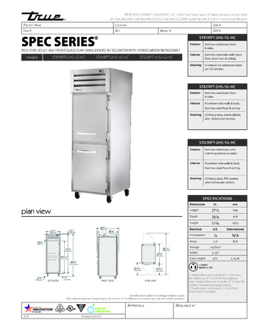 Spec Sheet