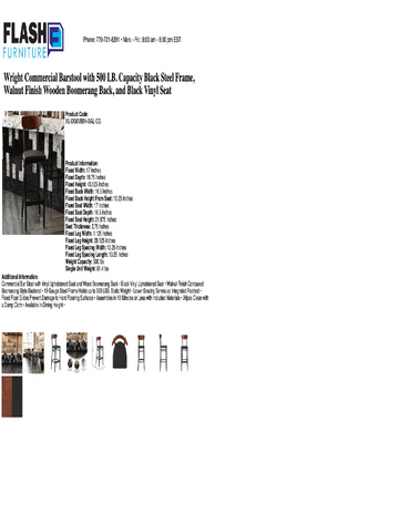 Spec Sheet