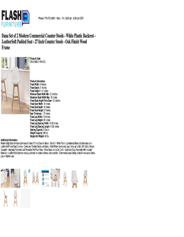 Spec Sheet