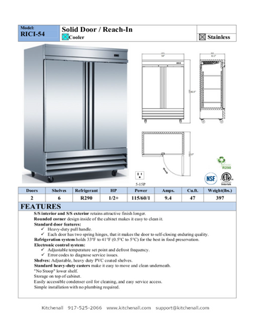 Spec Sheet
