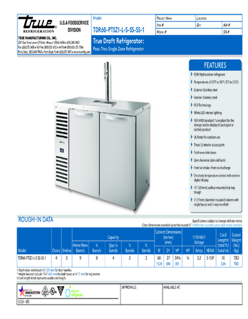Spec Sheet