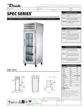 Spec Sheet